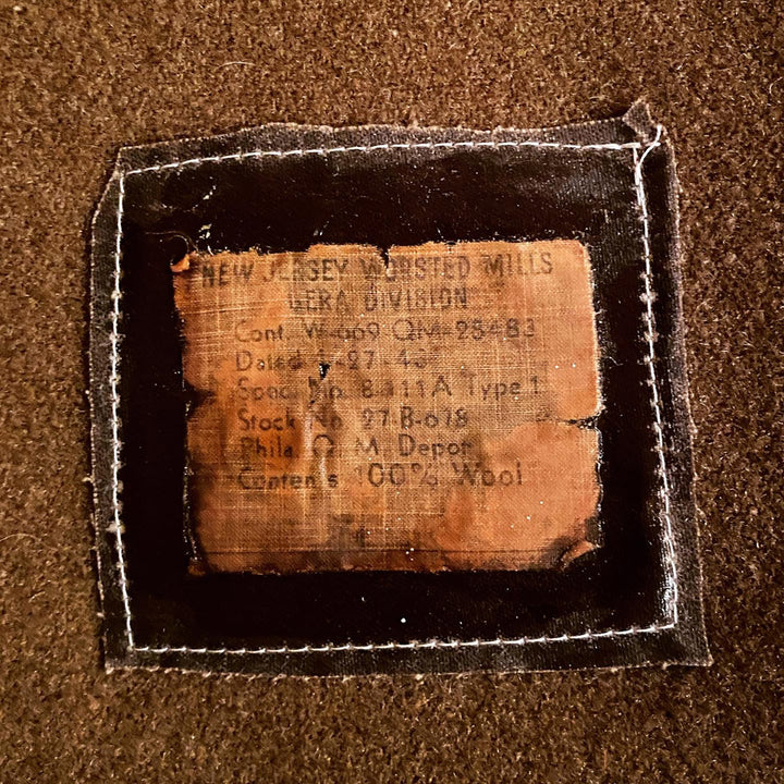 Governor Baxter Army-Navy Blanket Vest