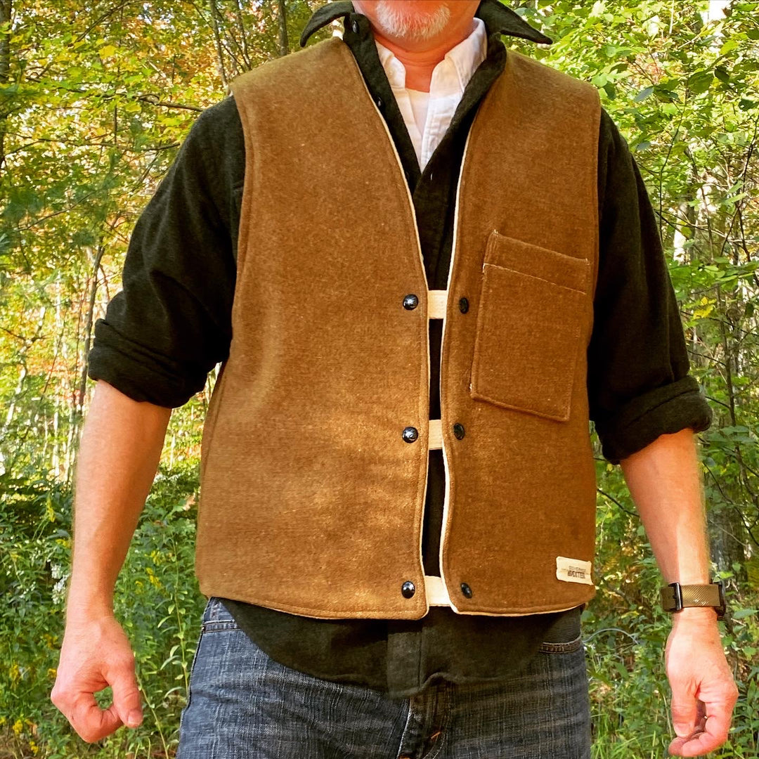 Governor Baxter Army-Navy Blanket Vest