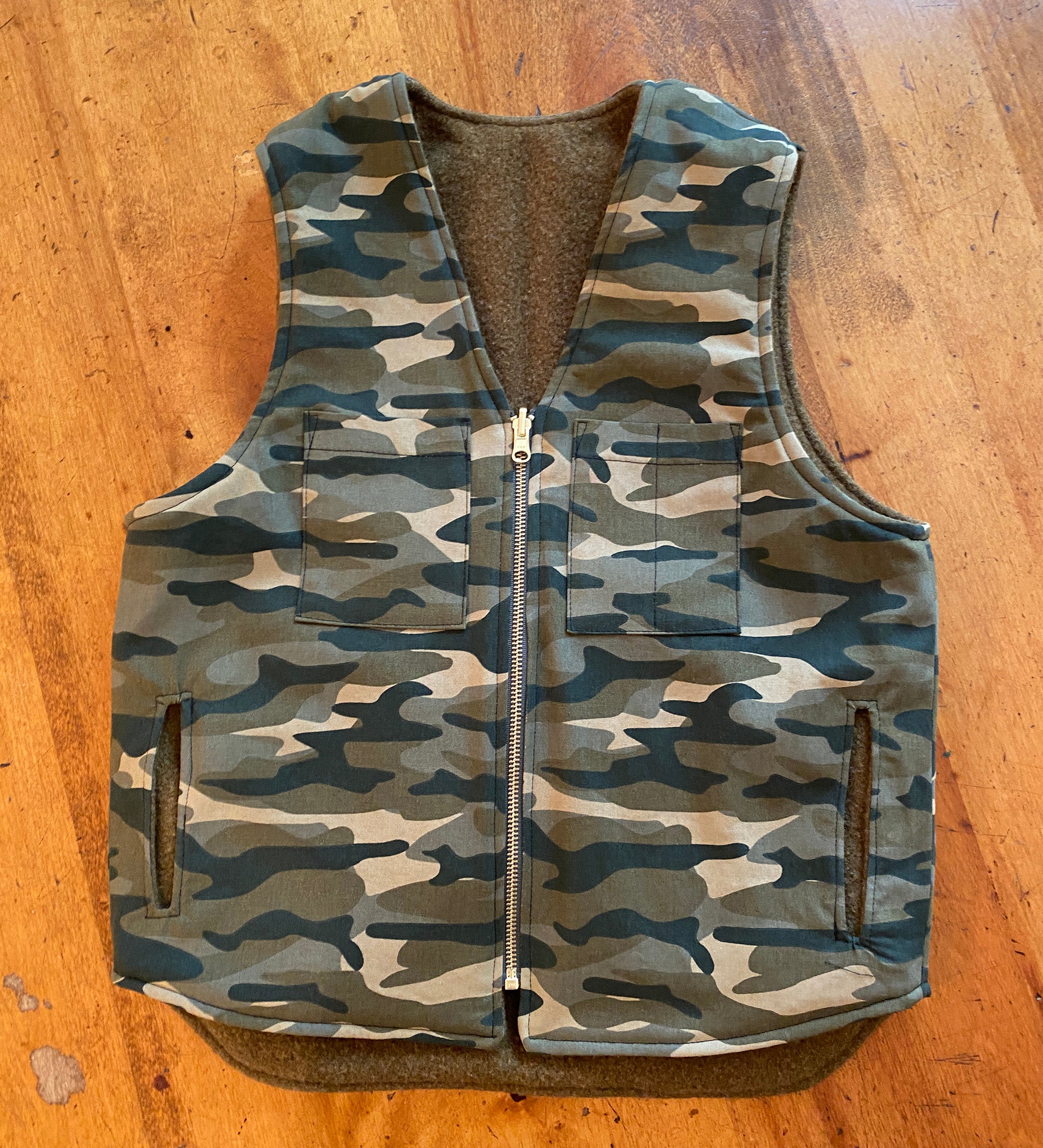 【極美品】CUSHMAN BLANKET VEST size XL定価2.7万 極美品】CUSHMAN BLANKET VEST size XL定価2.7万 【公式通販】